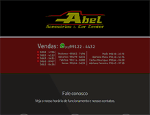 Tablet Screenshot of abelacessorios.com.br